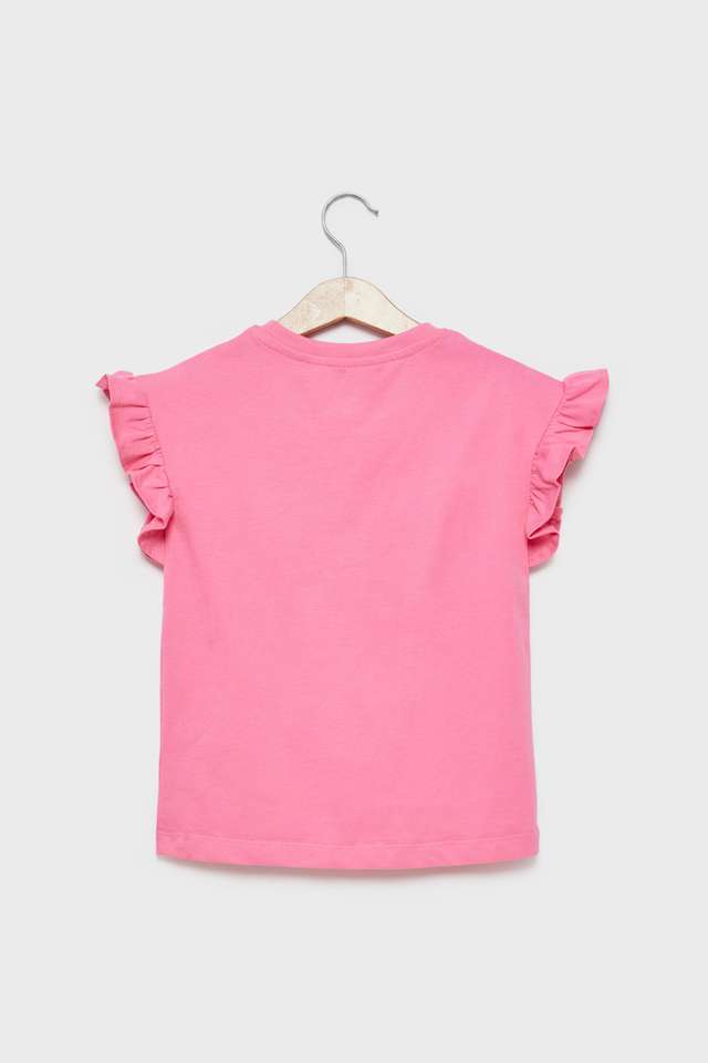 Shimmer-World-Cotton-Round-Neck-Girls-T-Shirt