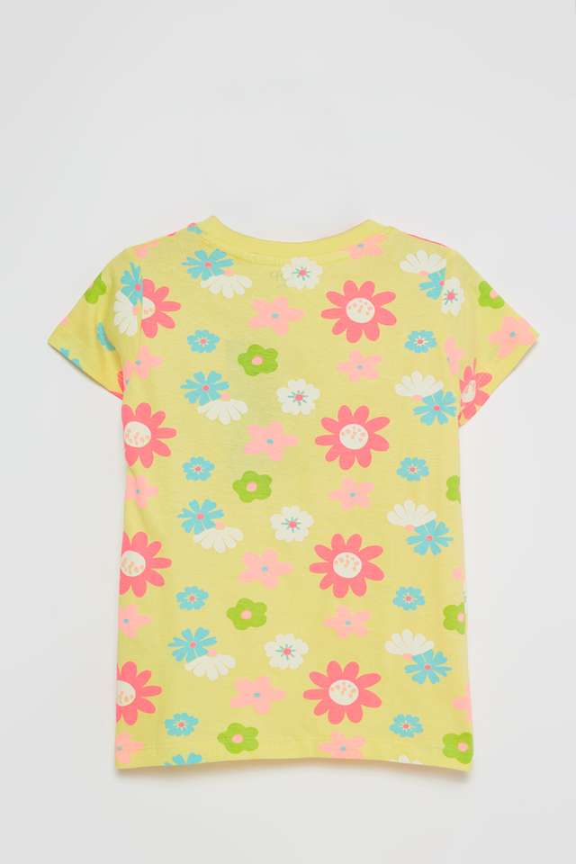 Printed-Cotton-Round-Neck-Girls-T-Shirt