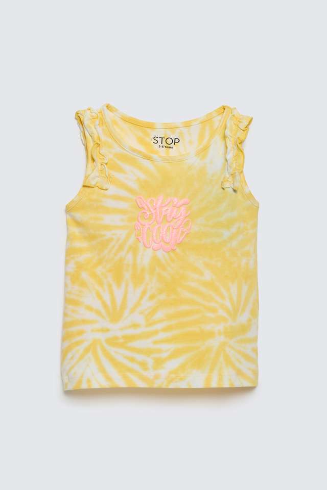 Printed-Cotton-Round-Neck-Girls-T-Shirt