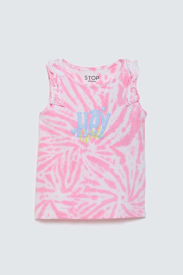 Printed-Cotton-Round-Neck-Girls-T-Shirt