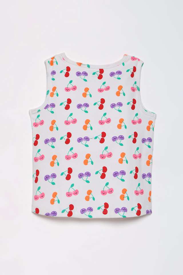 Solid-Blended-Fabric-Round-Neck-Girls-T-Shirt