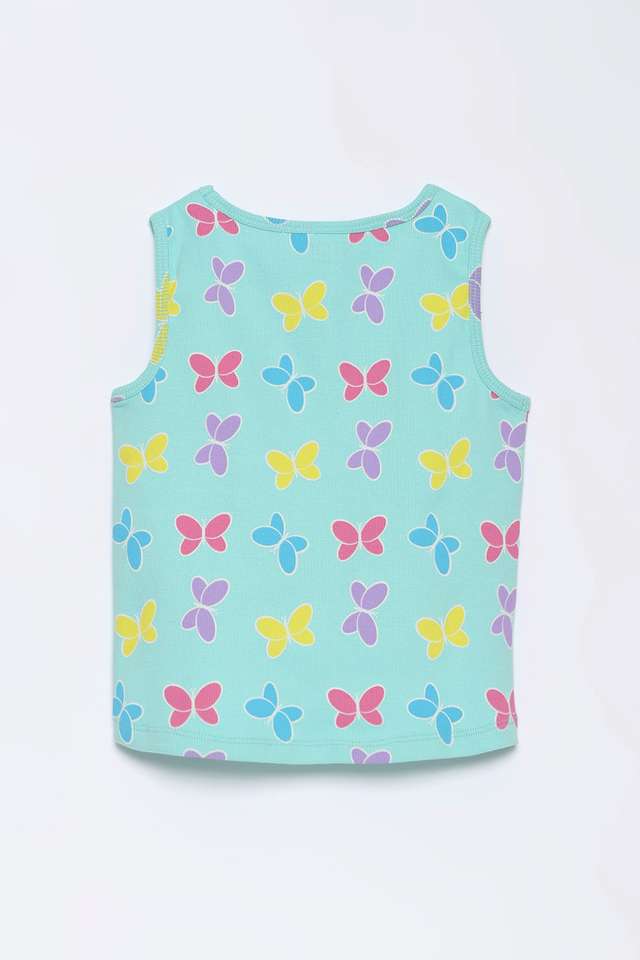 Solid-Blended-Fabric-Round-Neck-Girls-T-Shirt