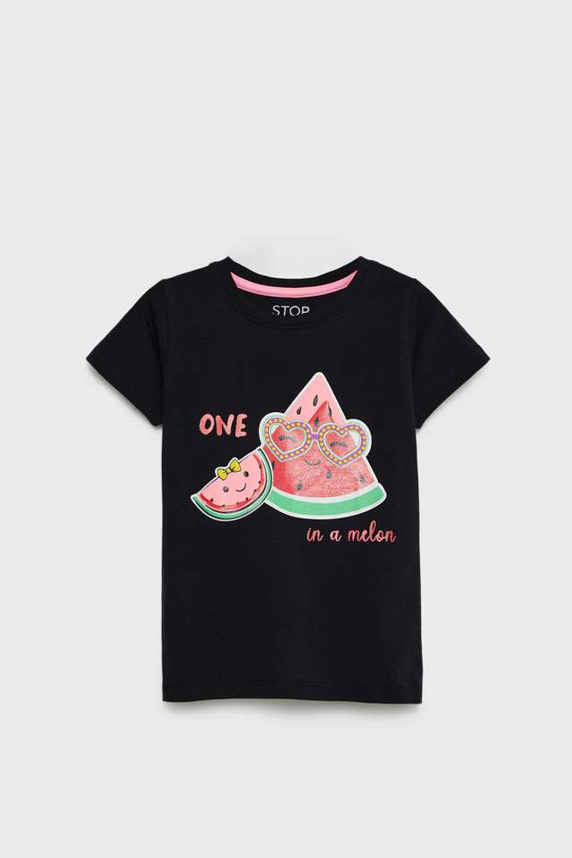 Colorful-Core-Cotton-Round-Neck-Girls-T-Shirt