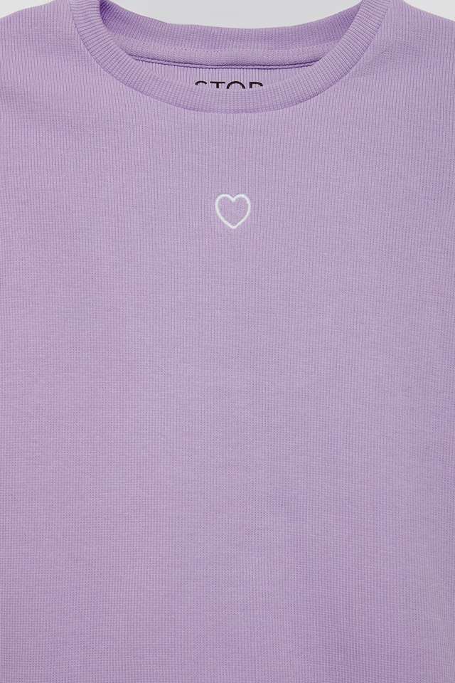 Solid-Cotton-Round-Neck-Girls-T-Shirt