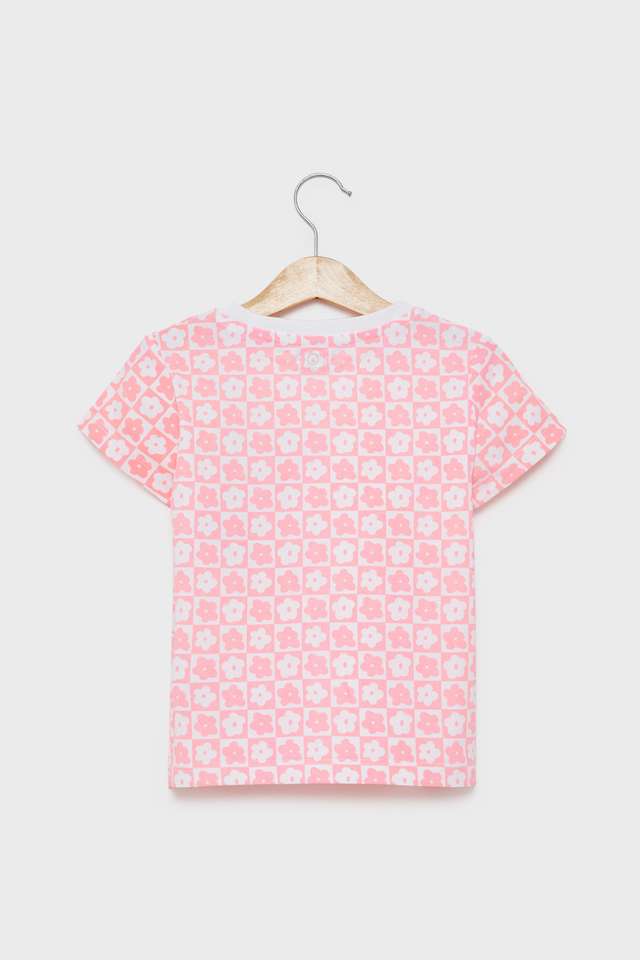 Printed-Cotton-Round-Neck-Girls-T-Shirt