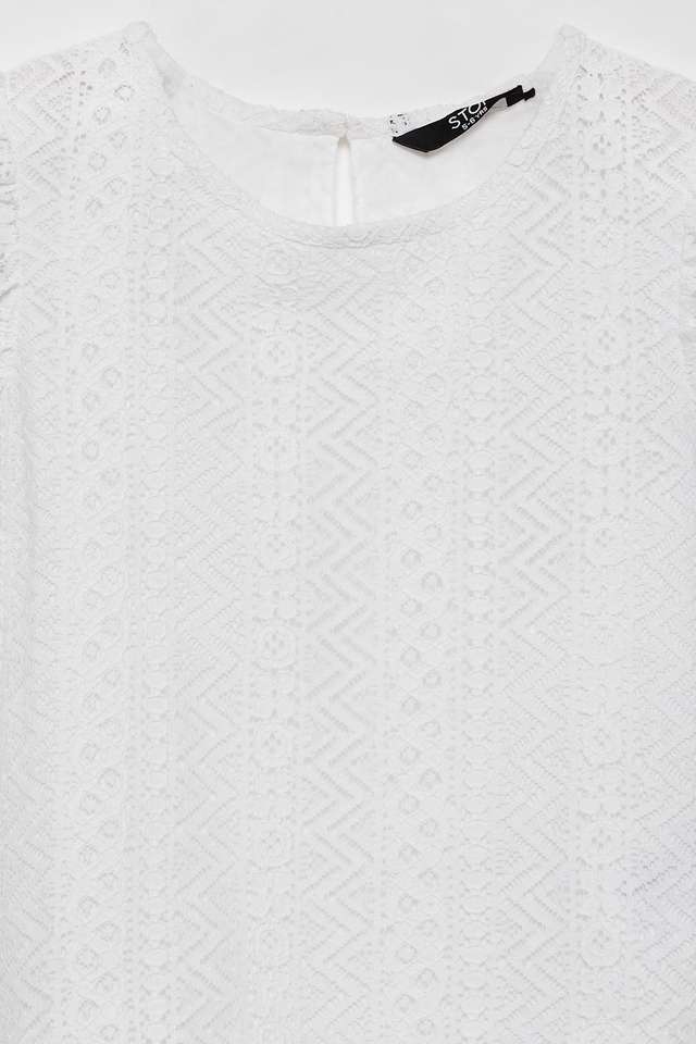 Solid-Blended-Fabric-Round-Neck-Girls-T-Shirt