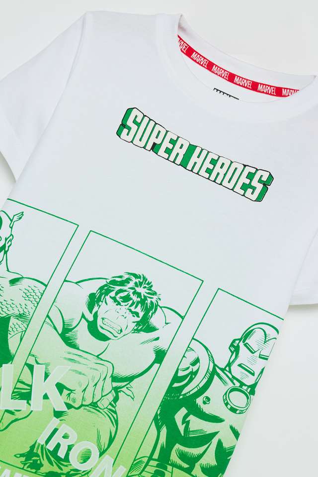 Graphic-Print-Cotton-Round-Neck-Boys-T-Shirt