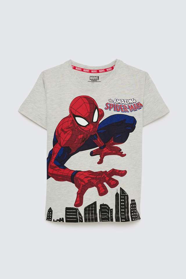 Graphic-Print-Cotton-Round-Neck-Boys-T-Shirt