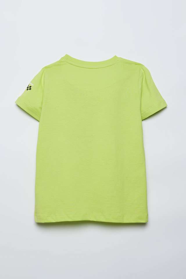 Graphic-Print-Cotton-Round-Neck-Boys-T-Shirt