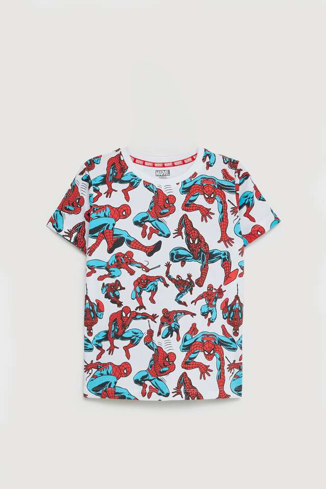 Printed-Cotton-Round-Neck-Boys-T-Shirt