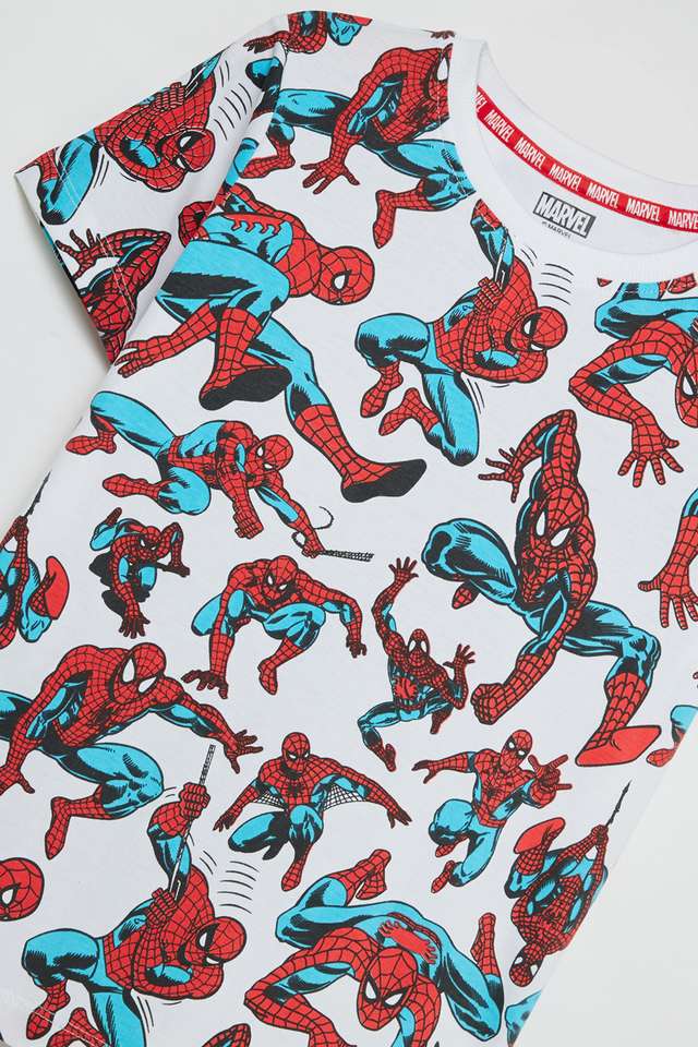 Printed-Cotton-Round-Neck-Boys-T-Shirt