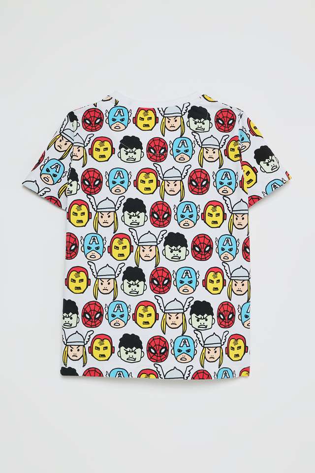 Printed-Cotton-Round-Neck-Boys-T-Shirt
