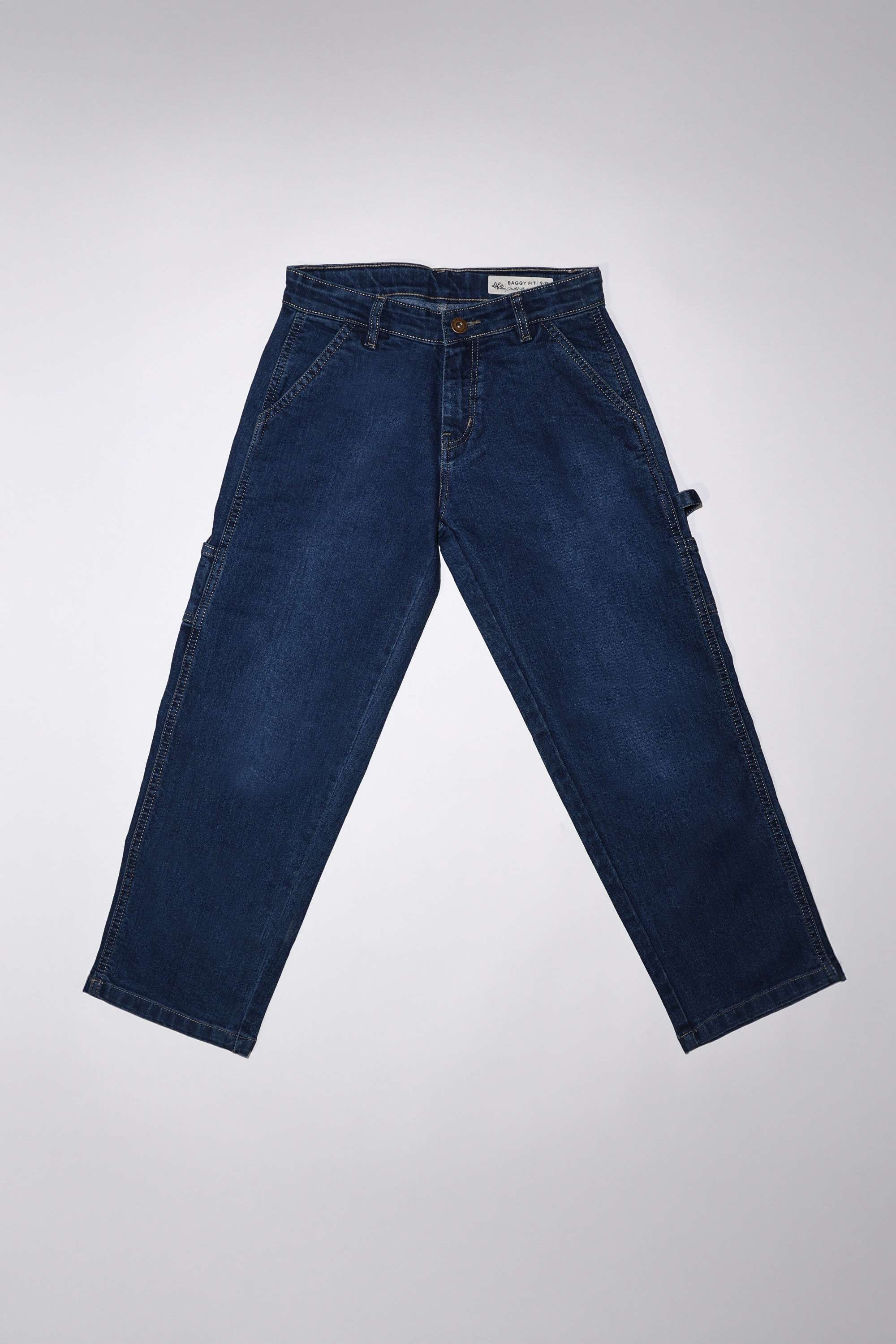 Solid-Denim-Twill-Relaxed-Fit-Boys-Jeans