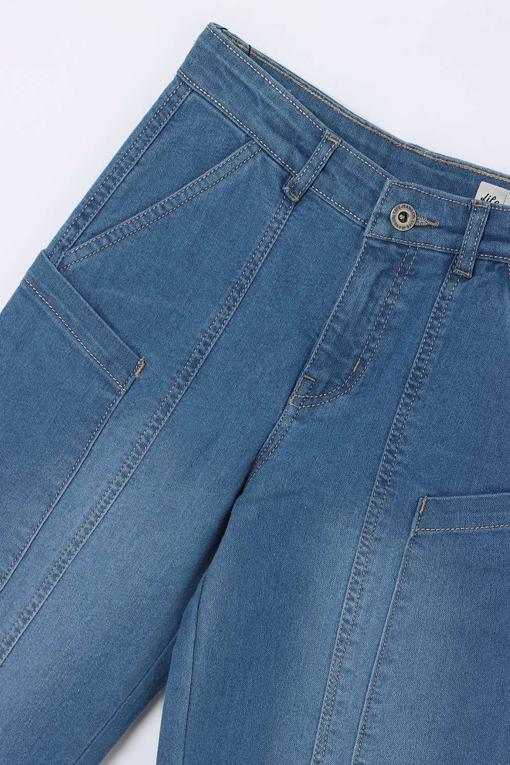 Solid-Cotton-Regular-Fit-Boy-s-Jeans