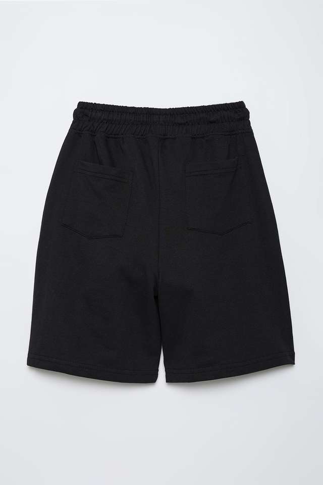 Solid-Cotton-Regular-Fit-Boys-Shorts