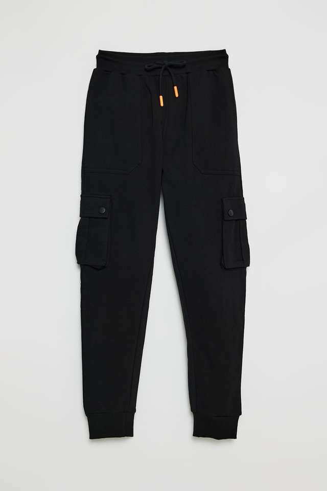 Solid-Cotton-Regular-Fit-Boys-Track-Pants