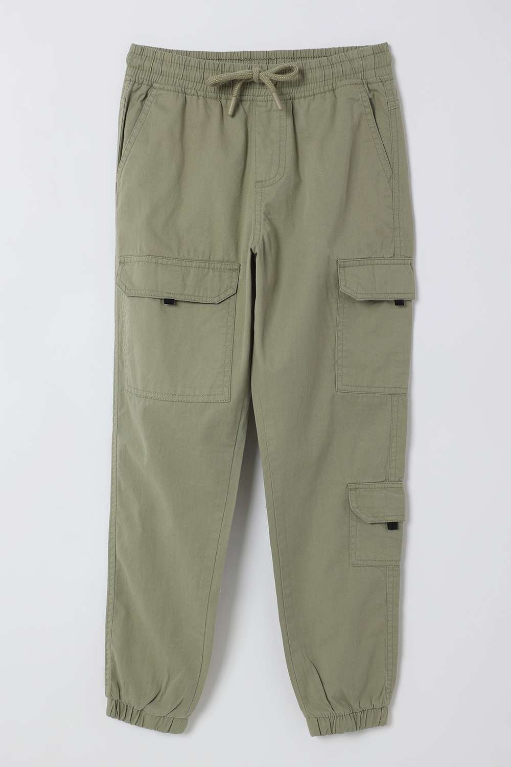 Solid-Cotton-Regular-Fit-Boys-Joggers