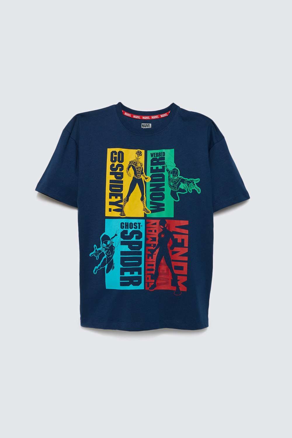Graphic-Print-Cotton-Round-Neck-Boys-T-Shirt