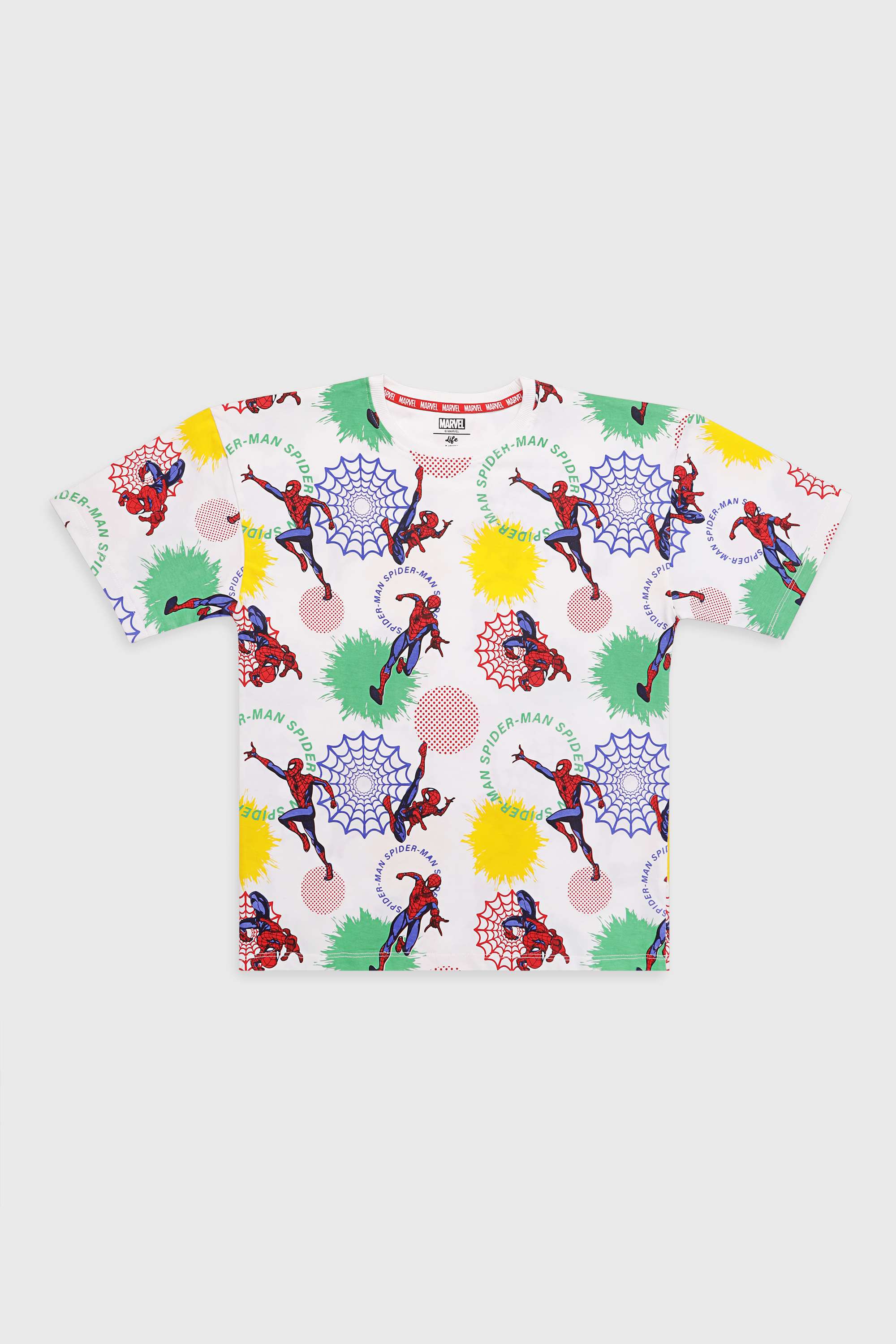 Printed-Cotton-Round-Neck-Boys-T-Shirt