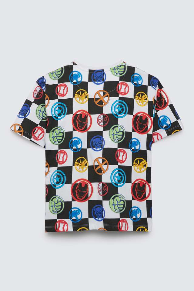 Printed-Cotton-Round-Neck-Boys-T-Shirt