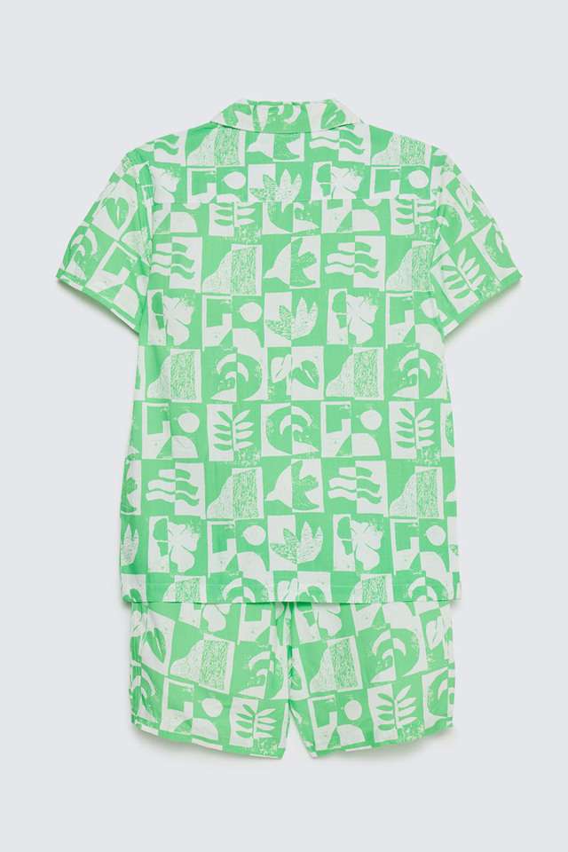 Printed-Rayon-Boys-Top-&-Bottom-Set