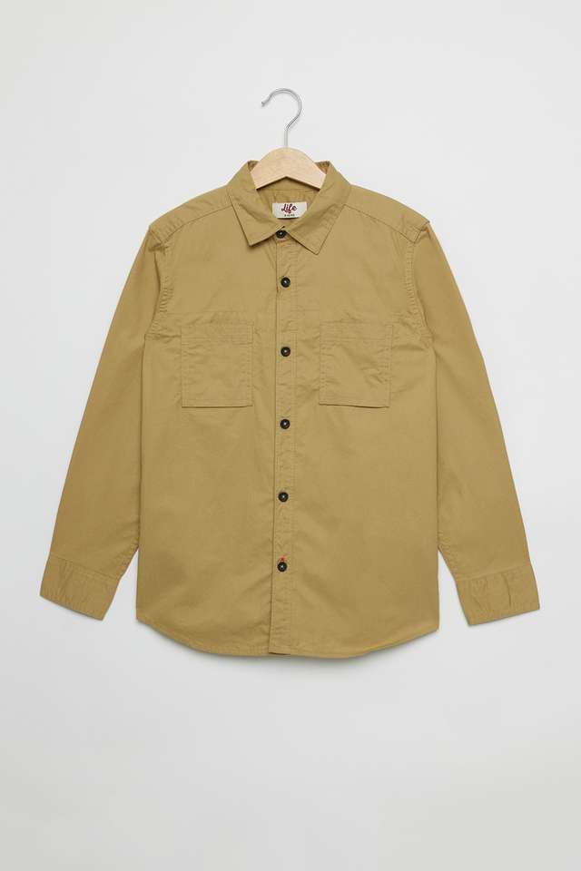 Solid-Cotton-Boys-Shirt