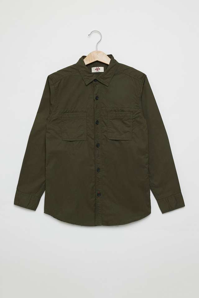 Solid-Cotton-Boys-Shirt