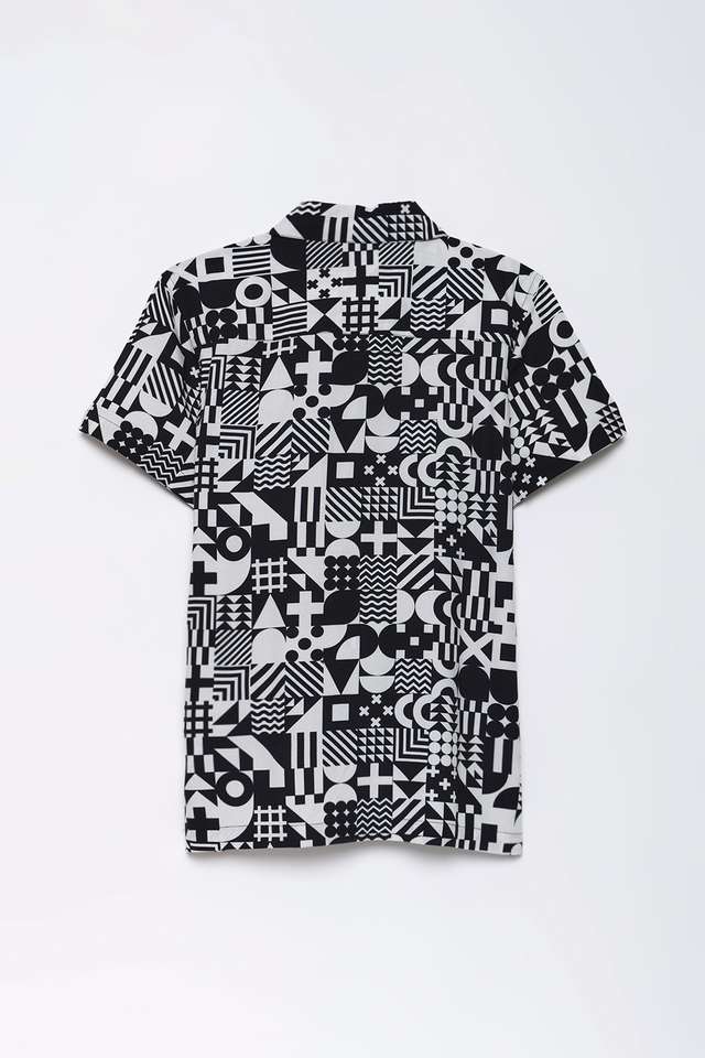 Printed-Rayon-Collared-Boys-Shirt