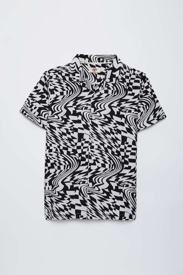Printed-Rayon-Collared-Boys-Shirt