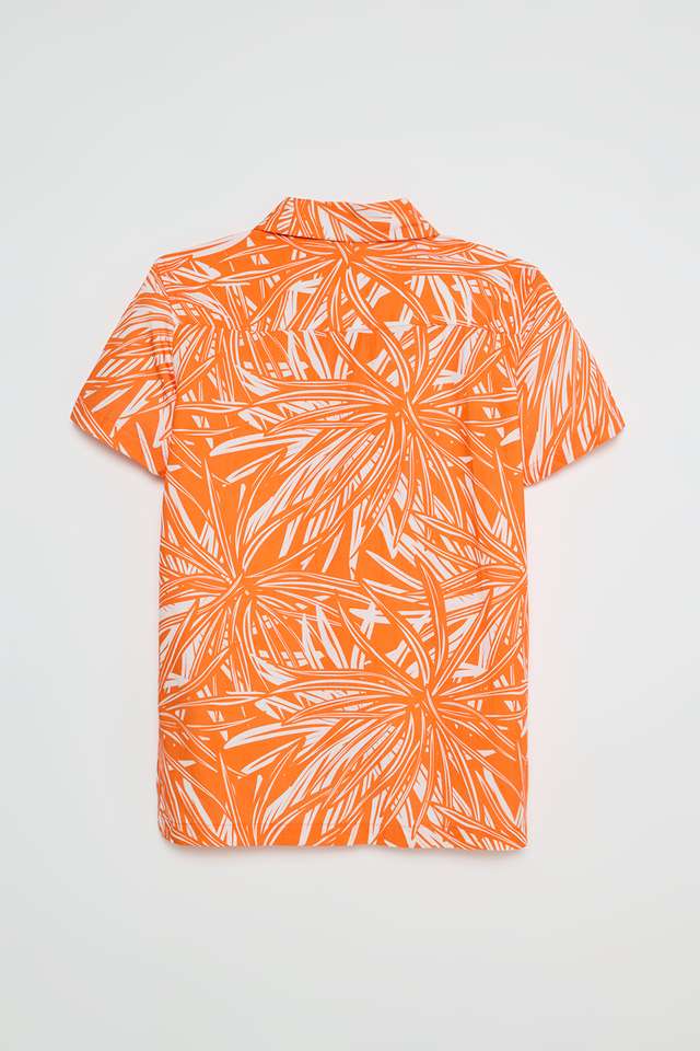 Printed-Rayon-Collared-Boys-Shirt