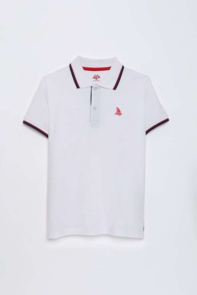 Solid-Cotton-Polo-Boys-T-Shirt