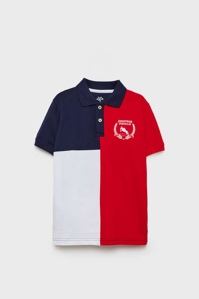 Solid-Cotton-Polo-Boys-T-Shirt