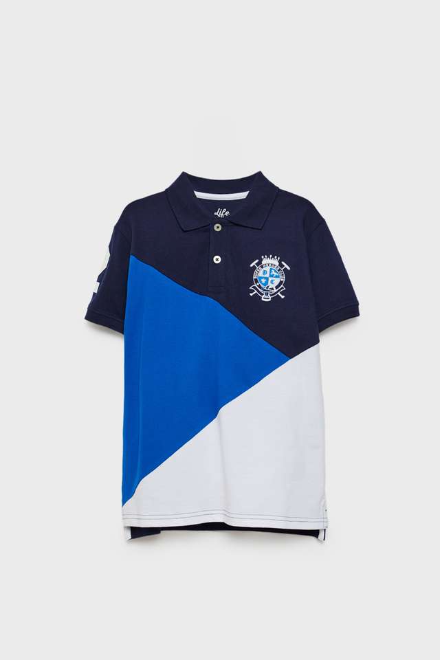 Solid-Cotton-Polo-Boys-T-Shirt