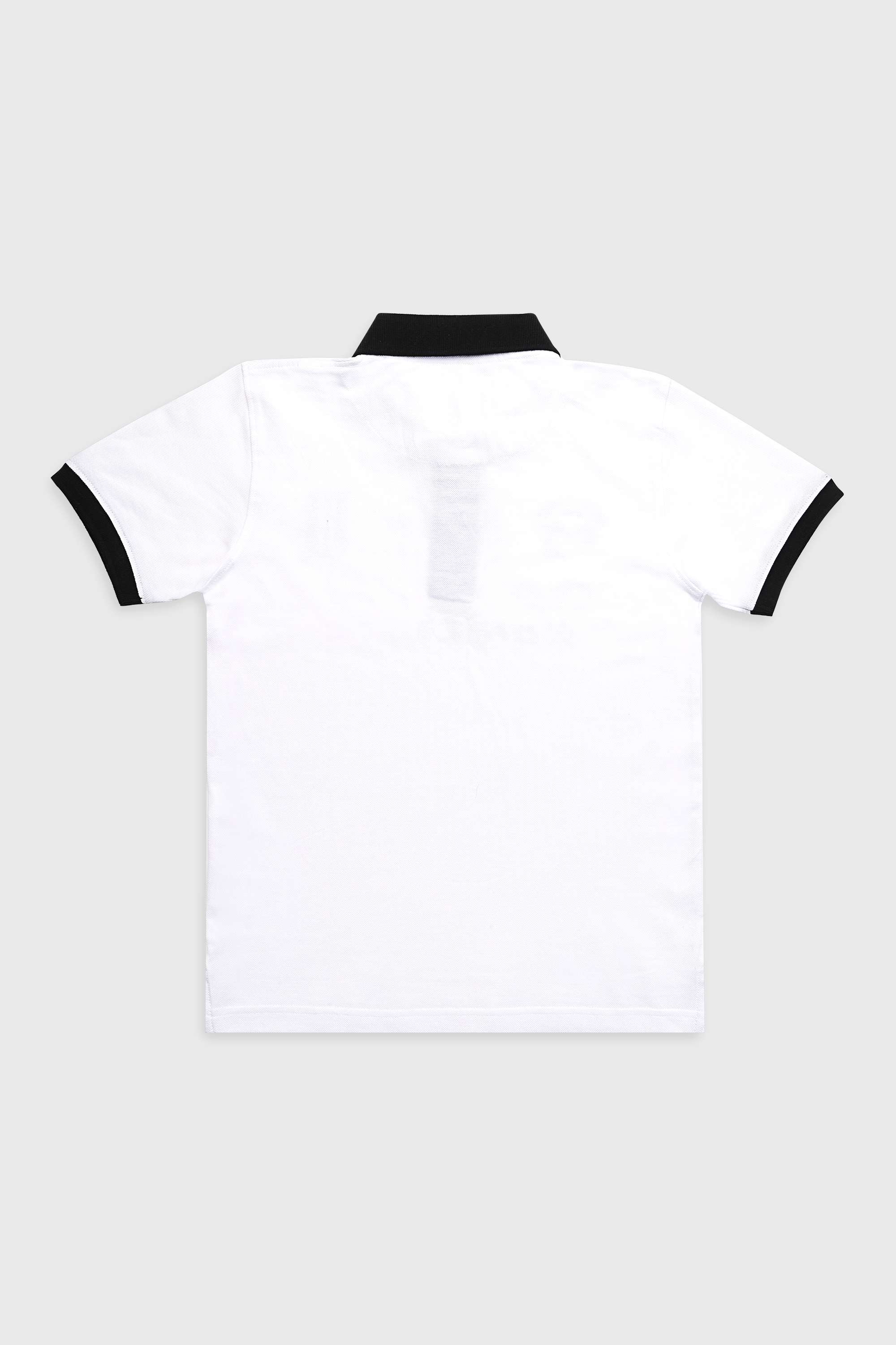 Solid-Blended-Fabric-Round-Neck-Boys-T-Shirt