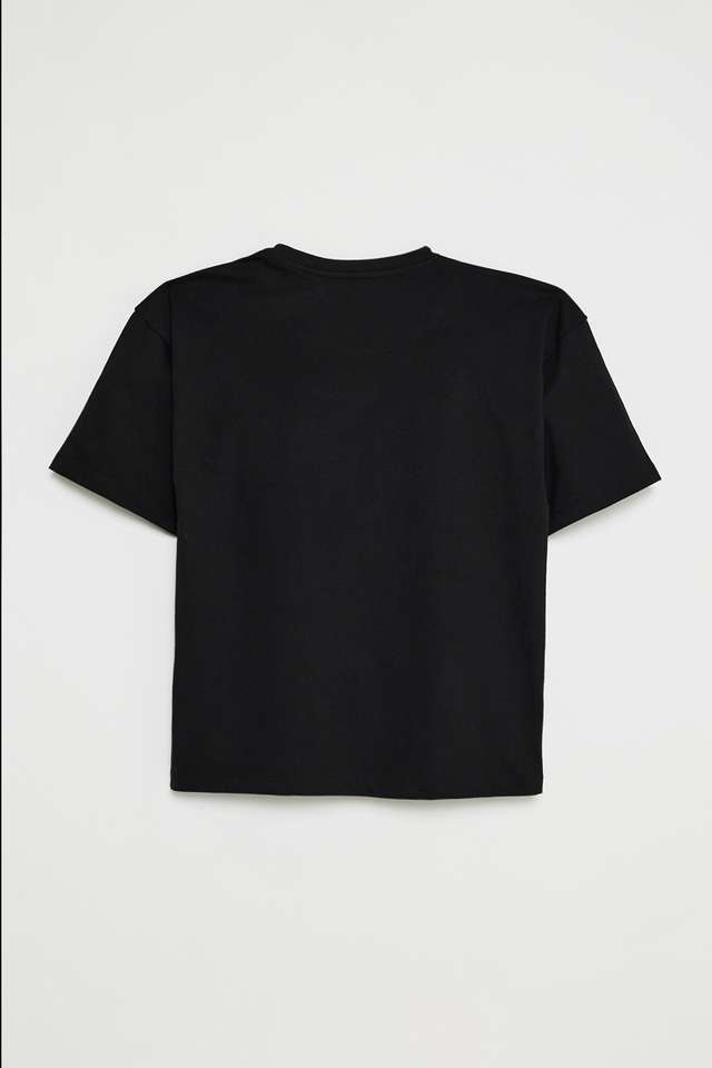 Solid-Cotton-Round-Neck-Boys-T-Shirt
