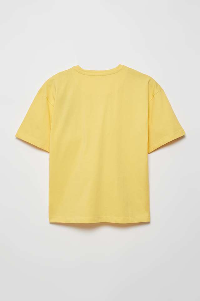 Solid-Cotton-Round-Neck-Boys-T-Shirt