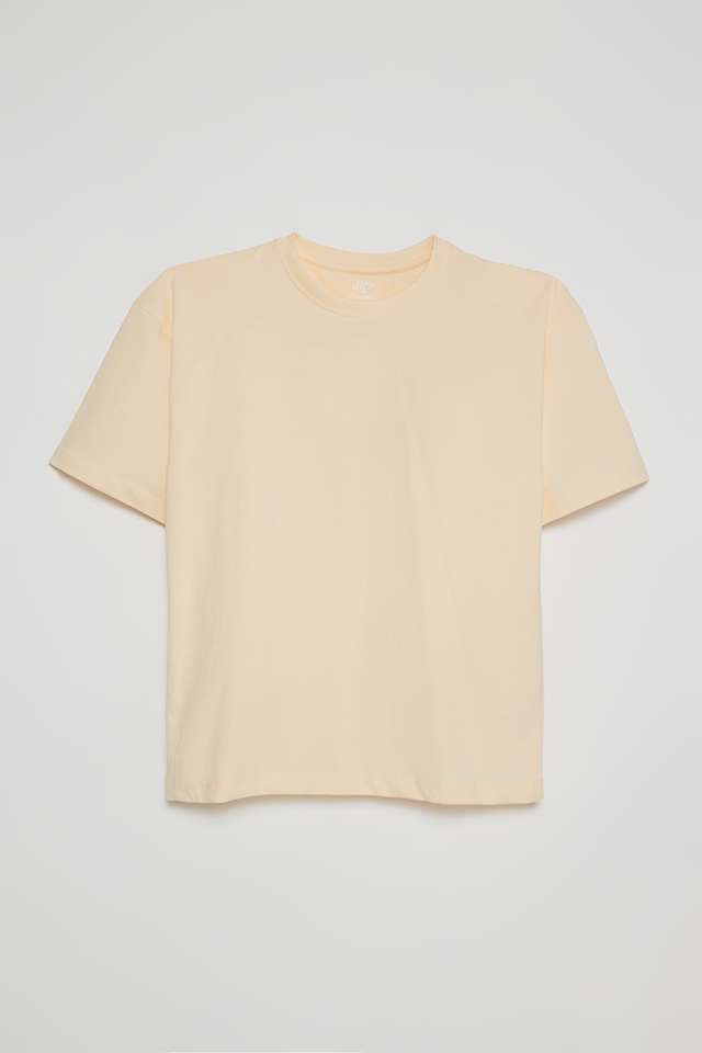 Solid-Cotton-Round-Neck-Boys-T-Shirt