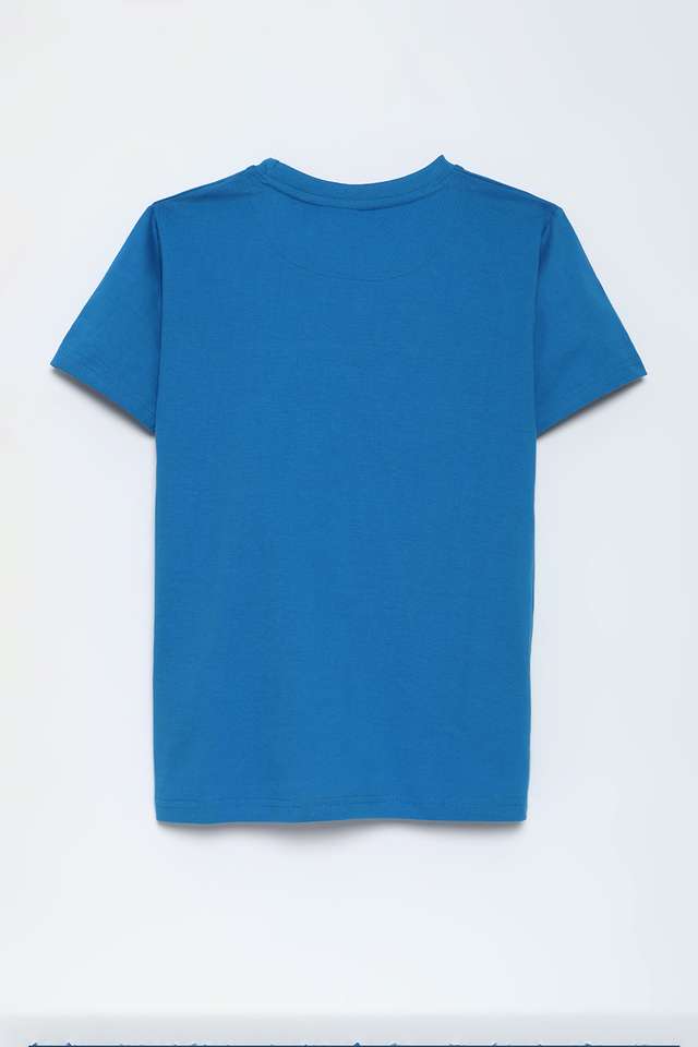 Graphic-Print-Cotton-Round-Neck-Boys-T-Shirt