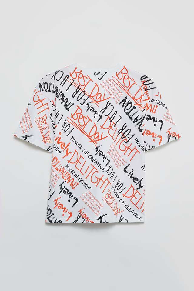 Printed-Cotton-Round-Neck-Boys-T-Shirt