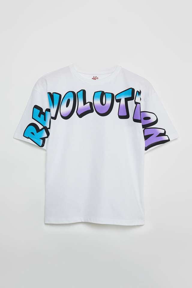 Graphic-Print-Cotton-Round-Neck-Boys-T-Shirt