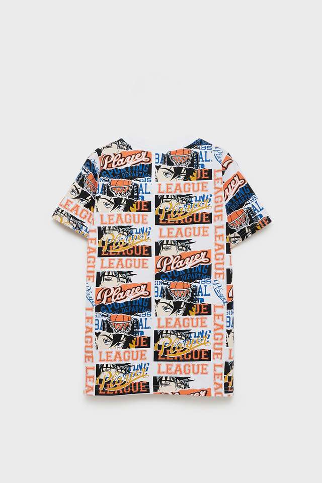 Printed-Cotton-Round-Neck-Boys-T-Shirt