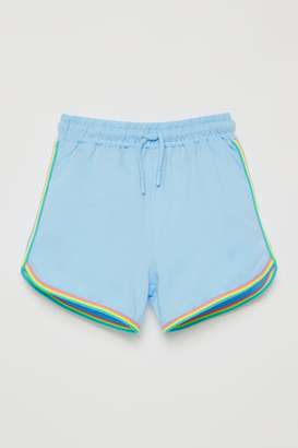 Solid-Cotton-Regular-Fit-Girls-Shorts