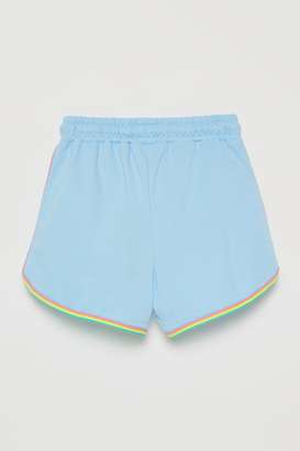 Solid-Cotton-Regular-Fit-Girls-Shorts