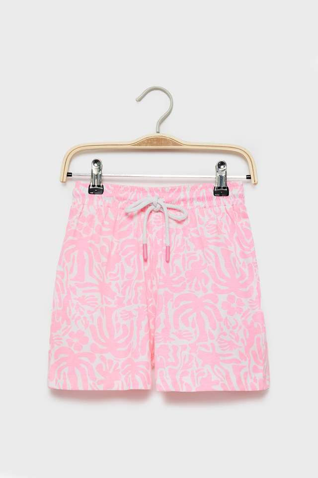 Printed-Cotton-Regular-Fit-Girls-Shorts