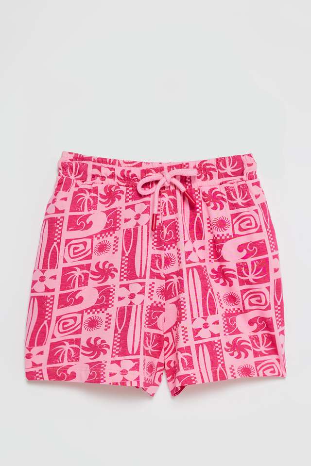 Printed-Cotton-Regular-Fit-Girls-Shorts