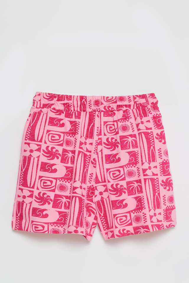 Printed-Cotton-Regular-Fit-Girls-Shorts