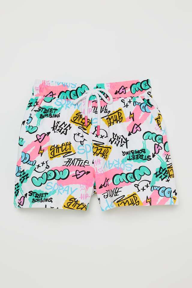 Printed-Cotton-Regular-Fit-Girls-Shorts