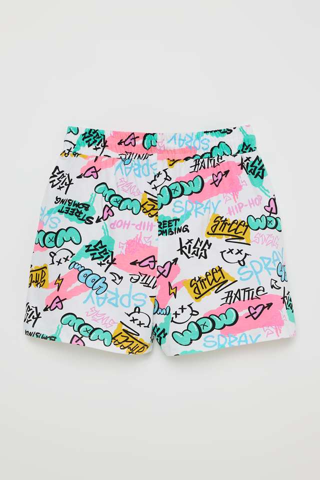 Printed-Cotton-Regular-Fit-Girls-Shorts