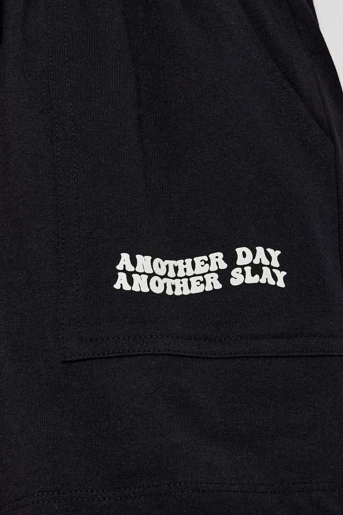 Solid-Cotton-Regular-Fit-Girls-Shorts