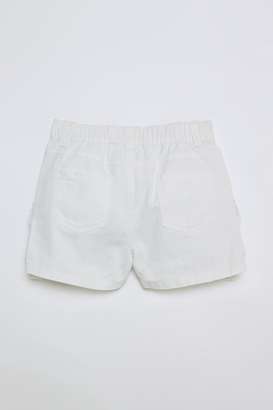 Solid-Blended-Fabric-Regular-Fit-Girls-Shorts